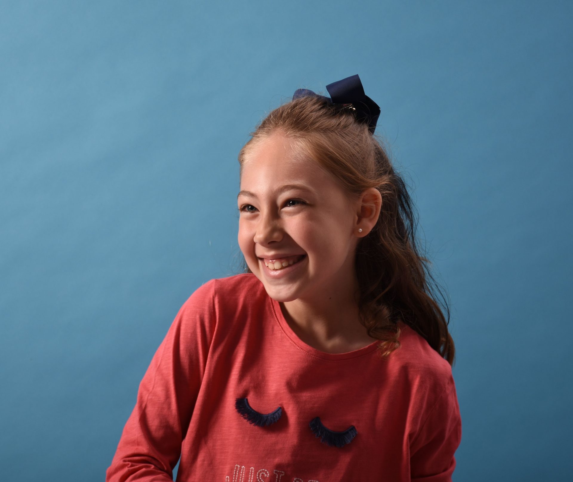 Niña sonriendo